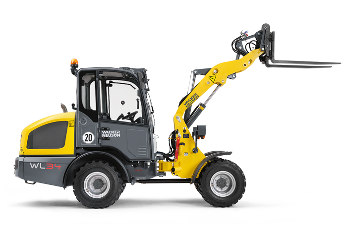 Kolový nakladač WACKER NEUSON WL34/3 900 kg