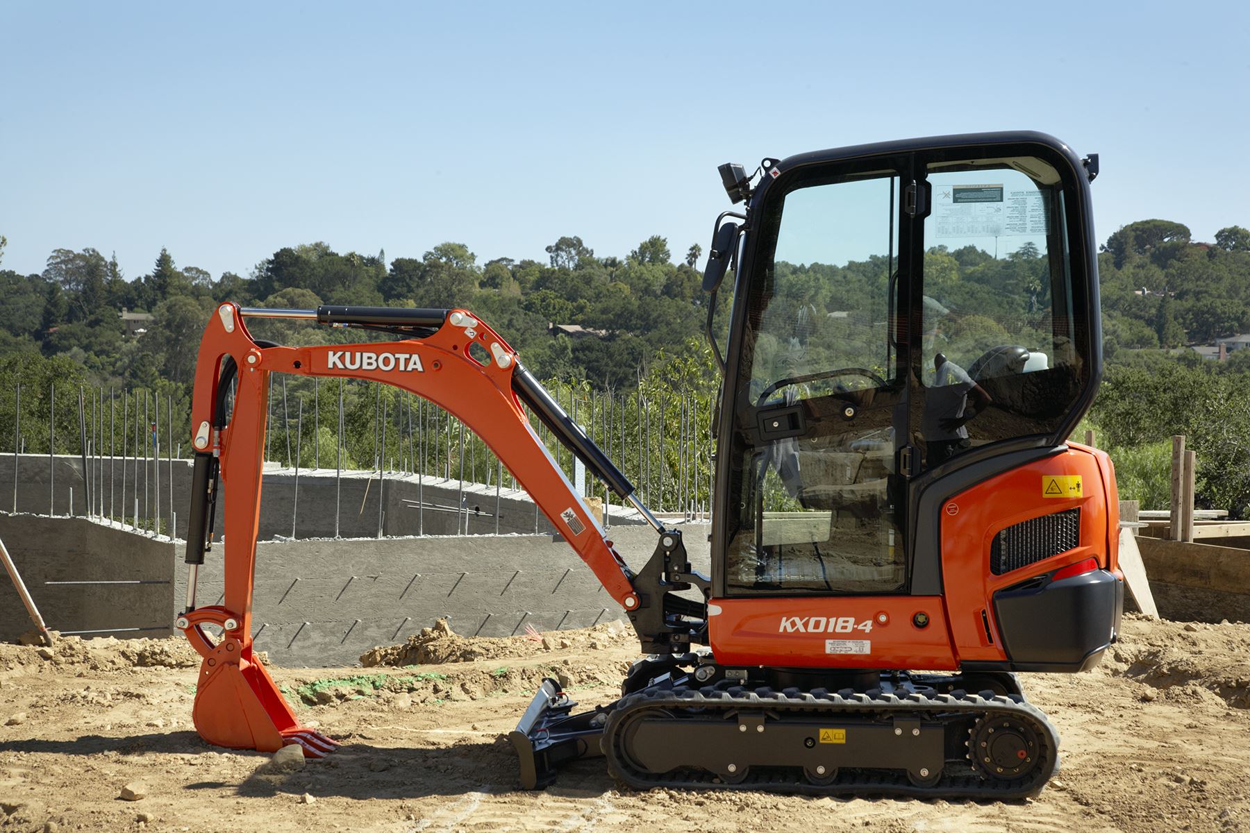 Minibagr KUBOTA KX018 1 795kg