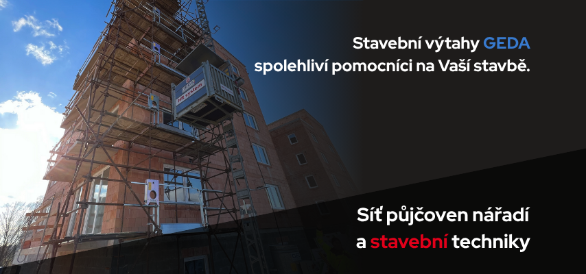 Stavební výtahy GEDA